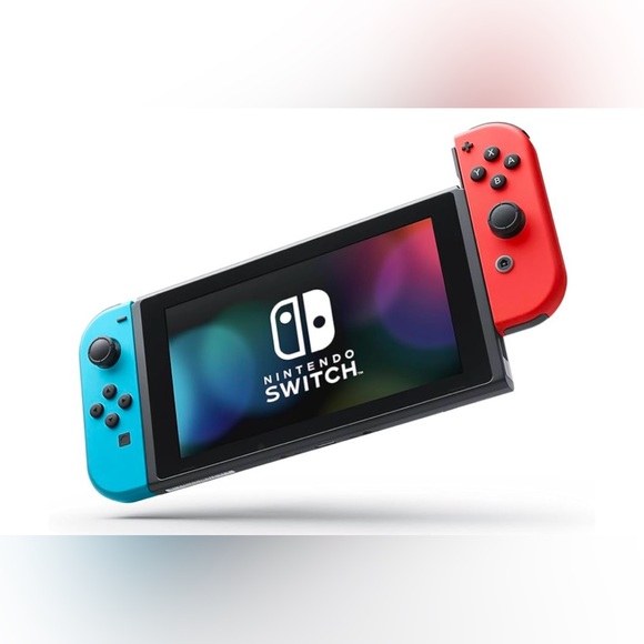 NintendoSwitch™ NeonBlue-Neon Red Joy-Con™ Bundle. Animal Crossing & VR Headset - Picture 7 of 7